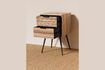 Miniature Table de chevet en teck marron Pocket 4