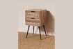 Miniature Table de chevet en teck marron Pocket 2