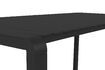 Miniature Table de repas en aluminum noir Vondel 6