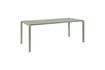 Miniature Table de repas en aluminum vert Vondel 1