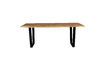 Miniature Table de repas en bois beige Aka 180cm 1