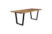 Miniature Table de repas en bois beige Aka 180cm 7