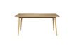 Miniature Table de repas en bois beige Fabio 160cm 4