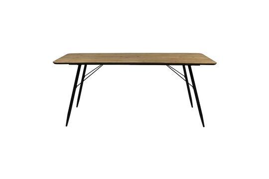 Table de repas en bois beige Roger 200cm Détouré