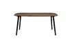 Miniature Table de repas en bois brun Clover 8