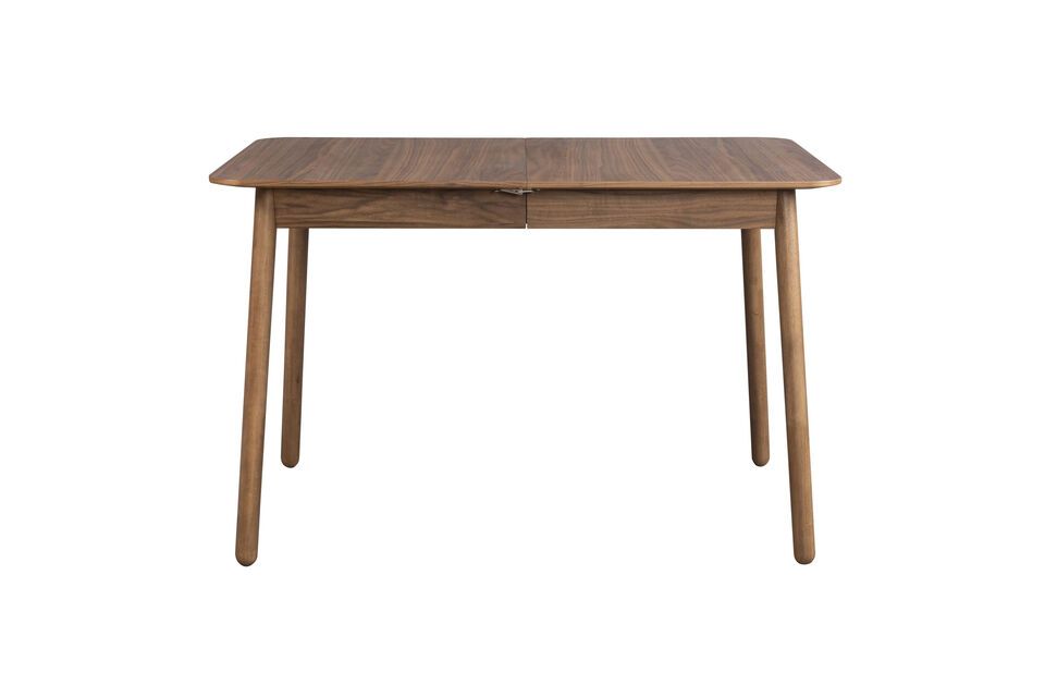 Table de repas en bois brun Glimps Zuiver