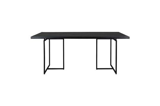 Table de repas en bois noir Class 220cm Détouré