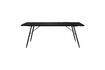 Miniature Table de repas en bois noir Roger 180cm 1