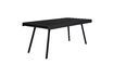 Miniature Table de repas en bois noir Suri 4