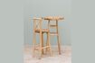 Miniature Table de repas en teck beige Luar 2