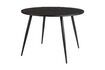 Miniature Table de repas en teck noir Mo 1