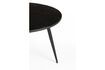 Miniature Table de repas en teck noir Mo 9