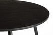 Miniature Table de repas en teck noir Mo 10