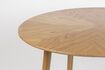 Miniature Table de repas ronde en bois beige Fabio 100' 12