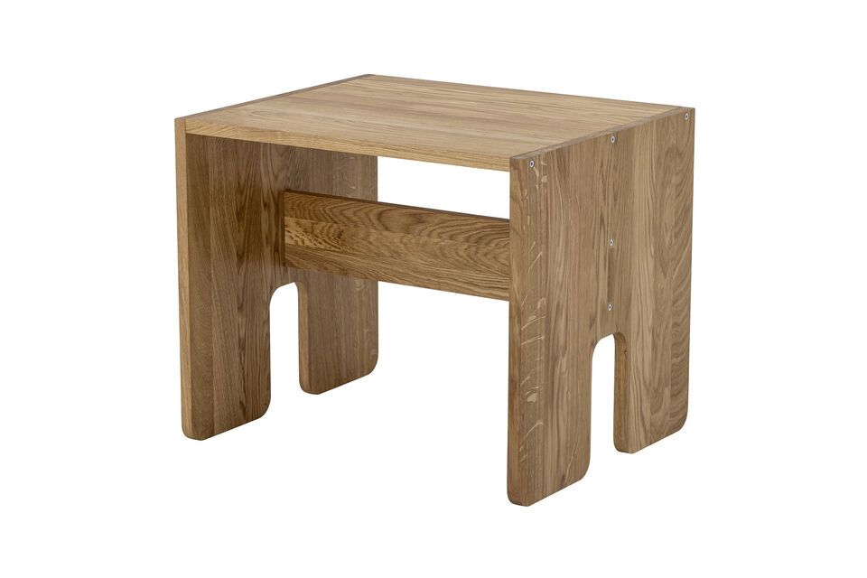 Table en chêne pour enfant marron Bas Bloomingville