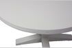 Miniature Table ronde en bois de manguier blanc Deck 2