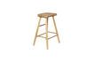 Miniature Tabouret de bar en bois beige Vander 3