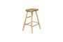 Miniature Tabouret de bar en bois beige Vander Détouré