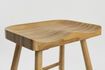 Miniature Tabouret de bar en bois beige Vander 8