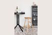 Miniature Tabouret de bar en bois beige Vander 1