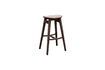 Miniature Tabouret de bar en bois foncé Hackney 5