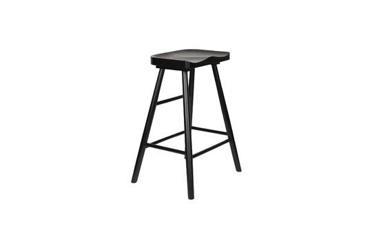 Tabouret de bar en bois noir Vander Détouré