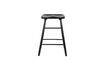 Miniature Tabouret de bar en bois noir Vander 3