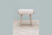 Miniature Tabouret en bois blanc Hendaye 2