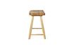 Miniature Tabouret en bois brun Vander 4