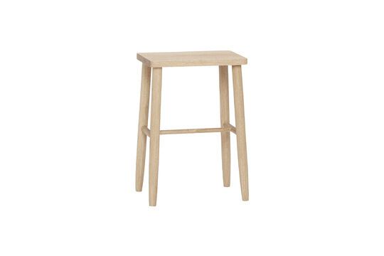 Tabouret en bois de chêne clair Folk