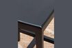 Miniature Tabouret en bois noir Hiro 7