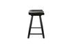 Miniature Tabouret en bois noir Vander 5