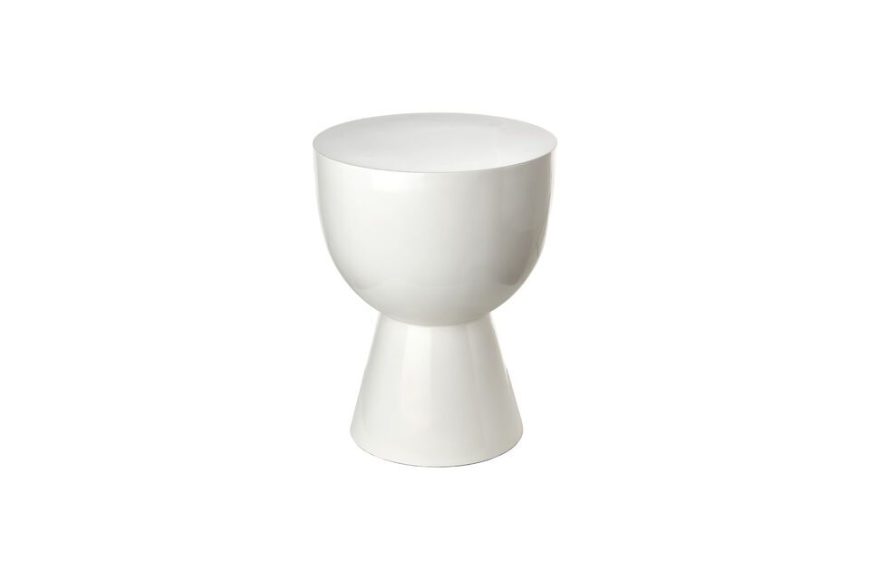 Tabouret en fibre de verre blanc Tip tap Pols Potten