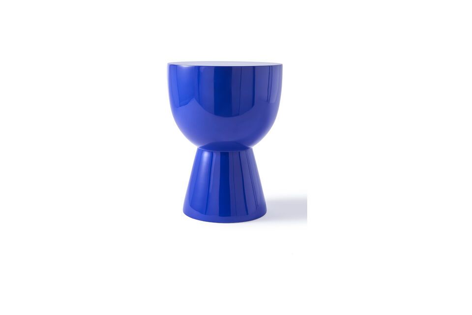 Tabouret en fibre de verre bleu foncé Tip tap - 11