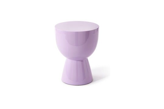 Tabouret en fibre de verre lilas Tip tap Détouré