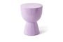 Miniature Tabouret en fibre de verre lilas Tip tap Détouré