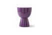 Miniature Tabouret en fibre de verre violet foncé Tip tap 7