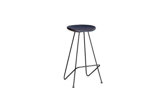 Tabouret en métal bleu foncé Coven Détouré