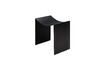 Miniature Tabouret en métal noir Maniak 5