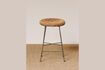 Miniature Tabouret en rotin beige Mindelo 2