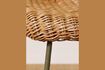 Miniature Tabouret en rotin beige Mindelo 6