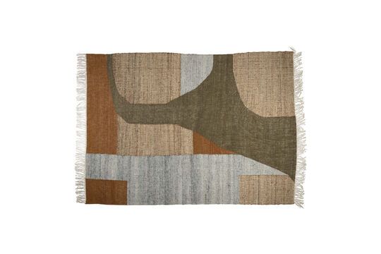 Tapis 160x230 cm en jute beige Pavilion Détouré