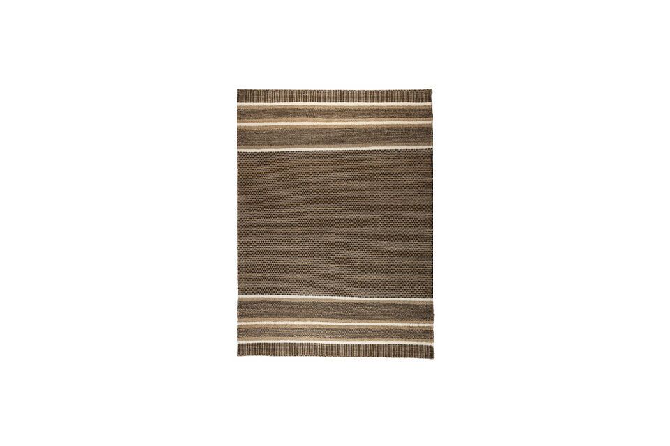 Tapis 160x230 cm en laine brun Djahe DutchBone