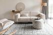 Miniature Tapis 160x230 cm en tissu gris Lorenzo 2