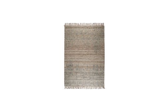 Tapis 170x240 cm en laine beige Max Détouré