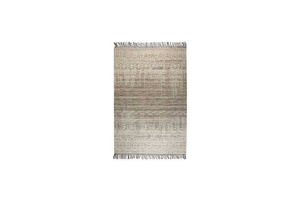 Tapis 170x240 cm en laine brun Liv White Label