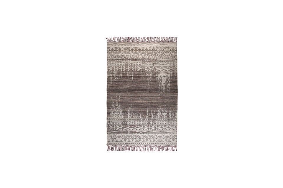 Tapis 200x300 cm en laine marron Liv White Label