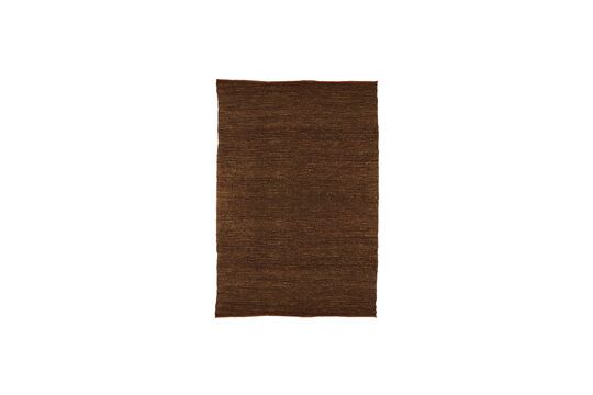 Tapis 200x300 en jute rouille Kathu Détouré