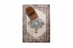 Miniature Tapis 240x170 cm en tissu bleu Mahal 2