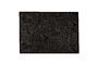 Miniature Tapis 240x170 cm en tissu noir Dots Détouré